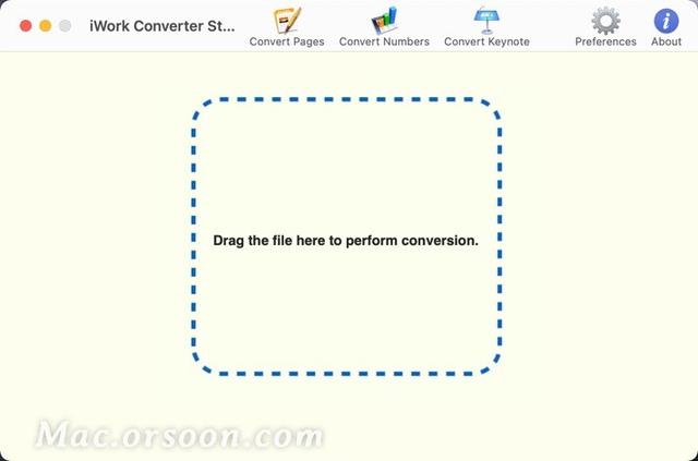 iwork converter mac