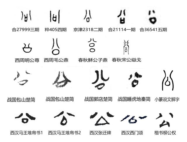 汉字探源 公字本义为什么不是私的反义词